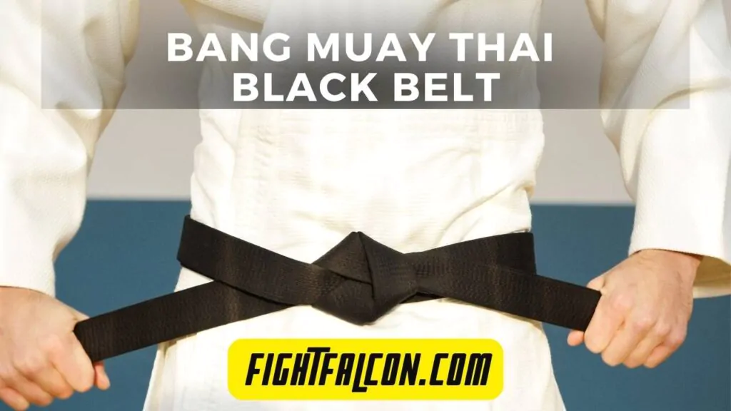Bang Muay Thai Ranking System - Black Belt