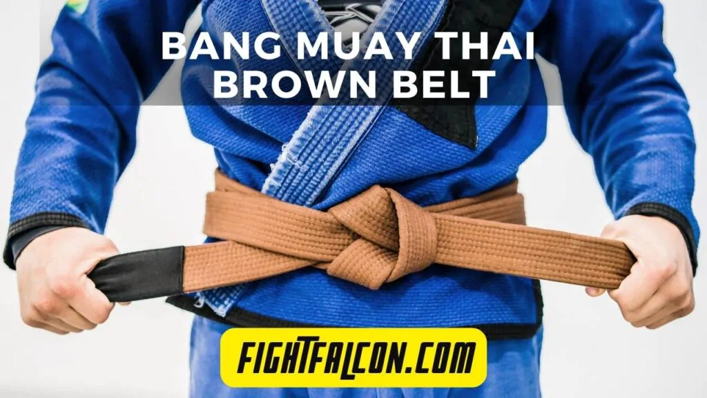 Bang Muay Thai Ranking System - Brown Belt