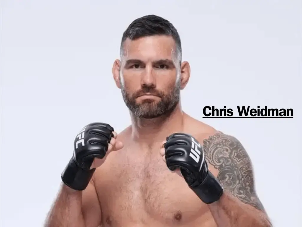 Chris Weidman Munoz is the 5th top Christian MMA Fighter of this article